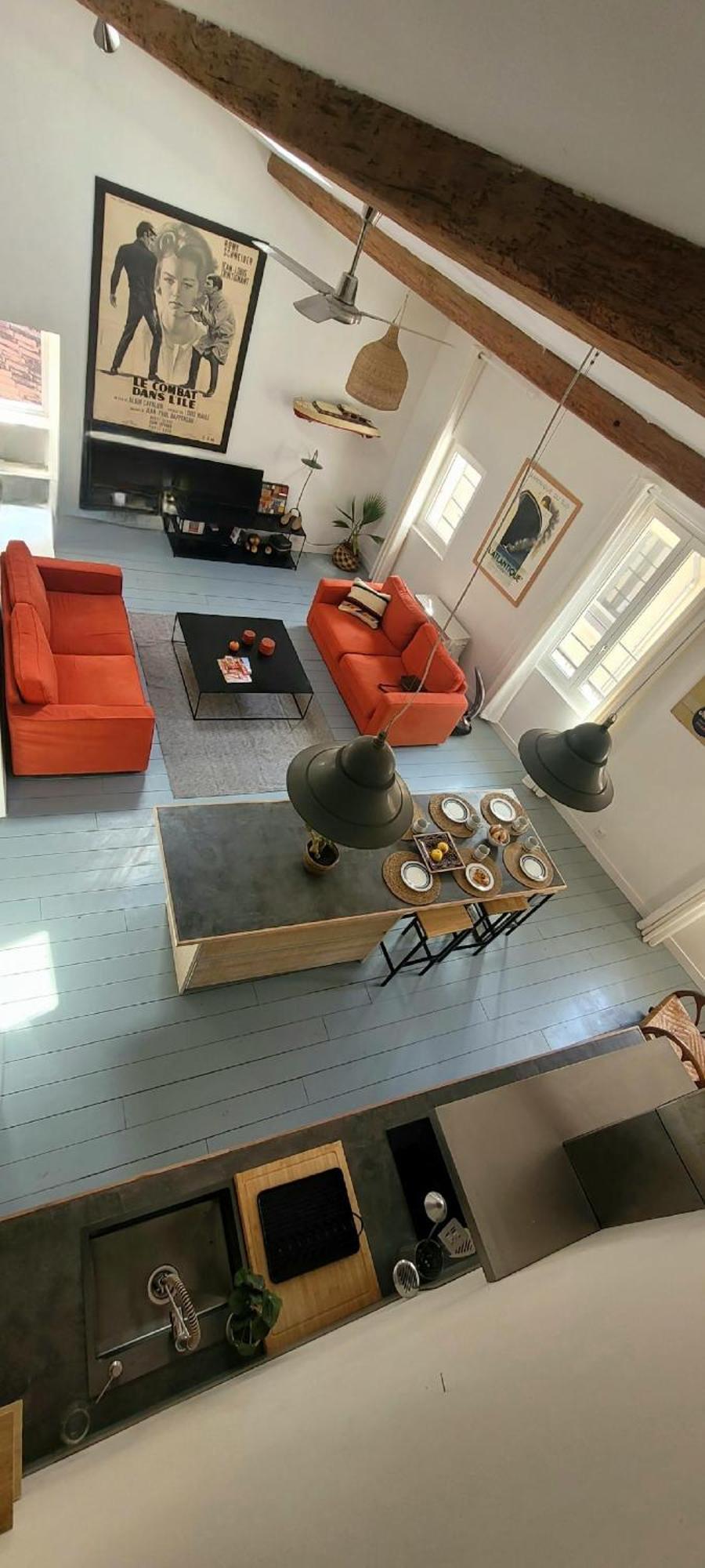 Magnifique Loft Deco Sur Le Port Et A 5mn Des Plages Wifi Clim 85 M2 Apartment *